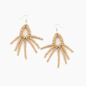 Orecchini Millie legno