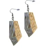 Orecchini Sudan Palmwood