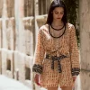 Pantaloncini cotone blockprint Georgiana