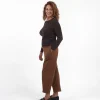 Pantaloni barrel elasticizzati con tasche Marcela