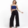 Pantaloni basic tinta unica viscosa Karol