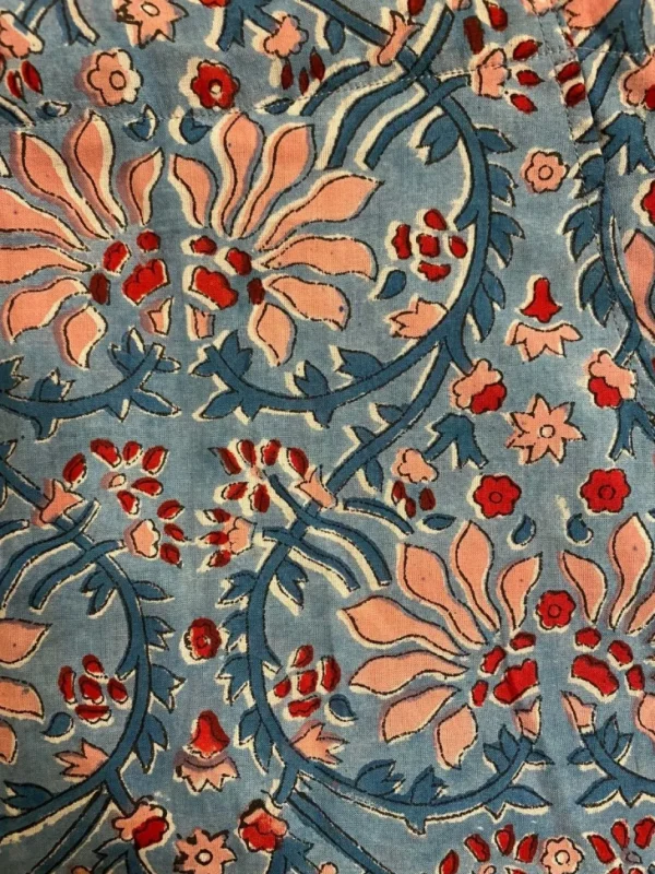 Pantaloni Kamal Blockprint