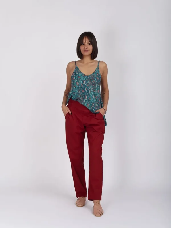 Pantaloni Uma Cotone
