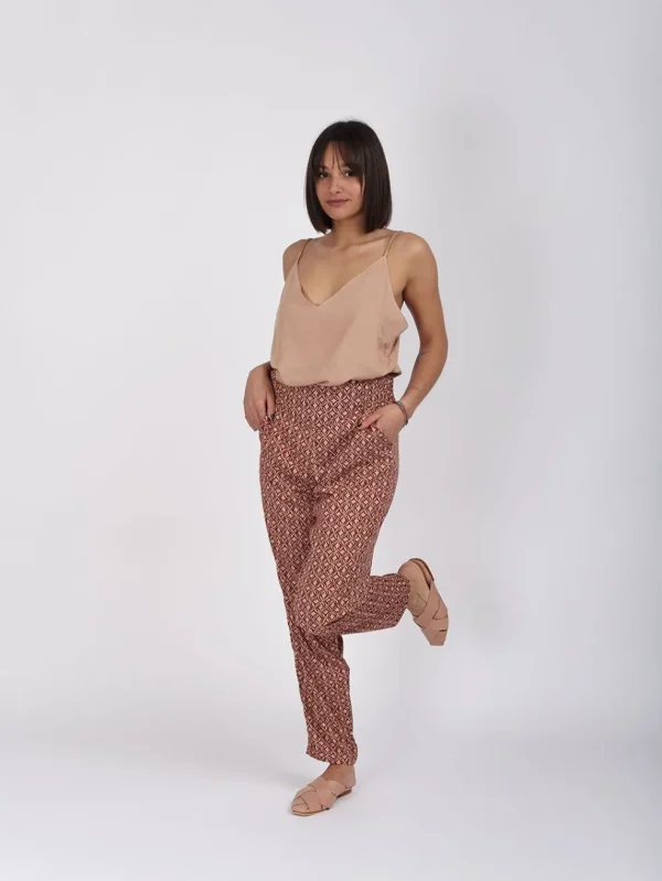 Pantaloni viscosa Lilou