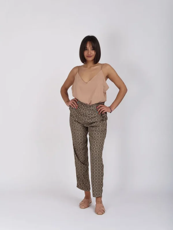 Pantaloni viscosa Lilou