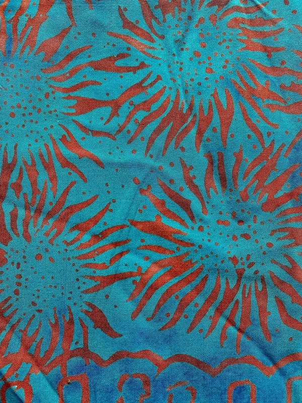 Sarong pareo e telo mare Batik con elastico abbinato gratis