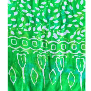 Sarong pareo e telo mare Batik con elastico abbinato gratis