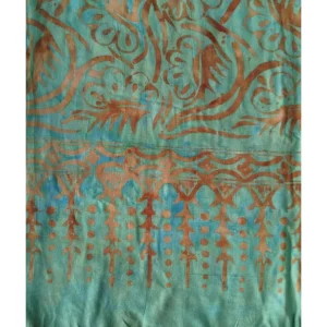 Sarong pareo e telo mare Batik con elastico abbinato gratis