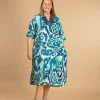 Vestito caftano seta Livia