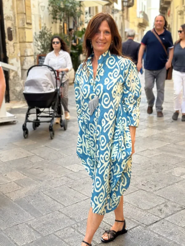 Vestito camicione cotone Jhola