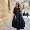 Vestito camicione cotone oversized Hanni