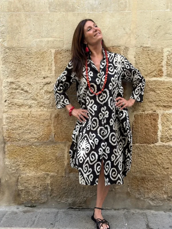 Vestito camicione cotone Jhola