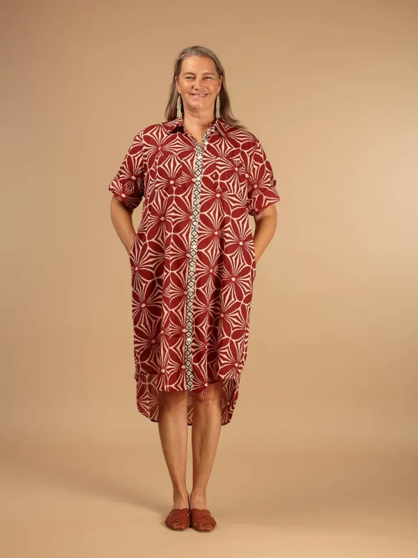Vestito camicione cotone Alix