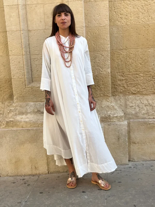 Vestito camicione cotone oversized Hanni