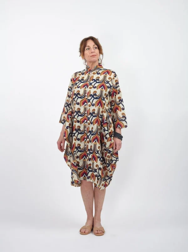 Vestito camicione cotone Jhola