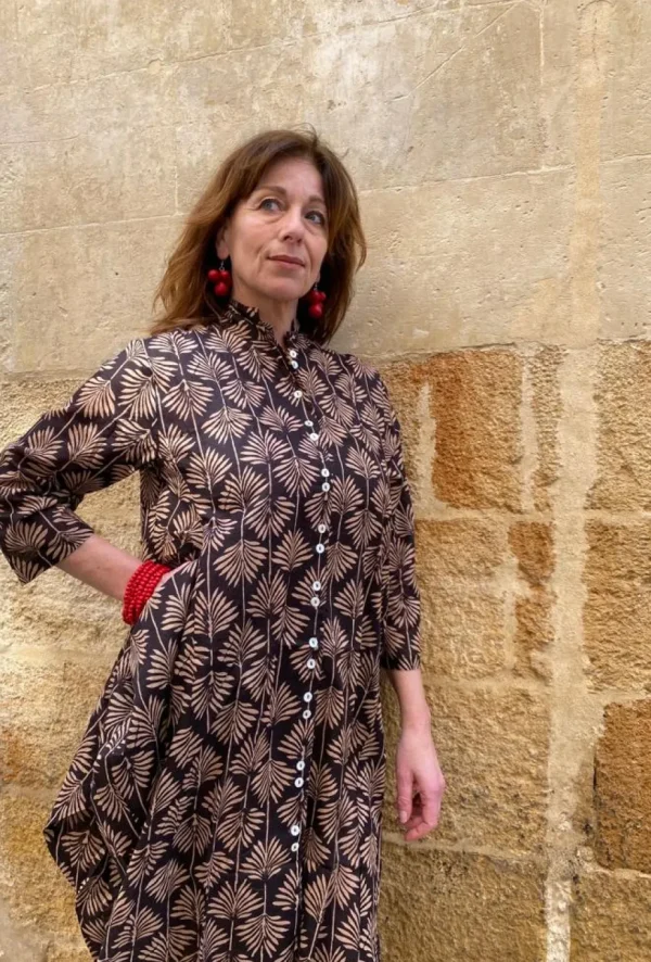 Vestito camicione cotone Jhola