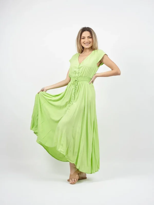 Vestito Chemisier lungo asimmetrico Susanna
