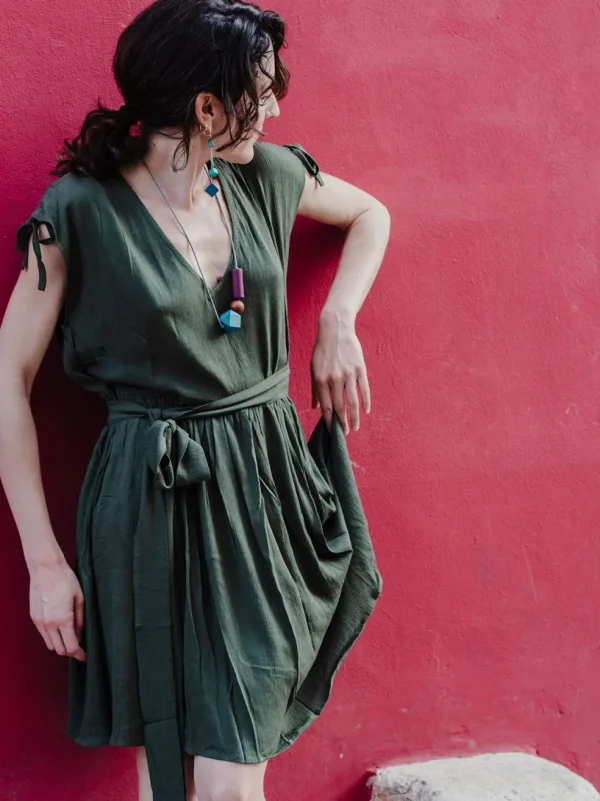 Vestito corto spallina regolabile Dolly