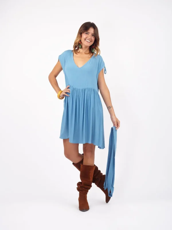 Vestito corto spallina regolabile Dolly