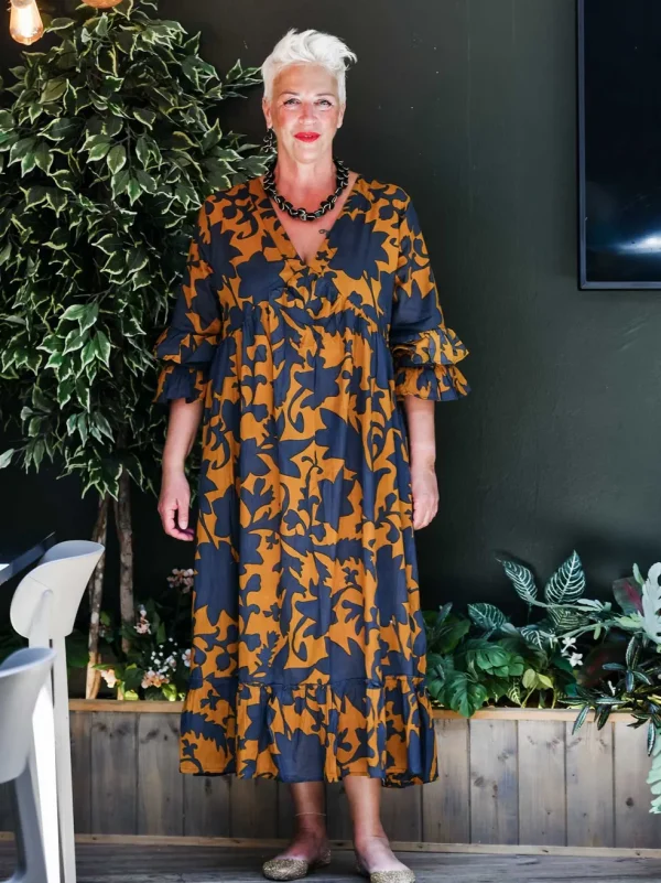 Vestito cotone lungo Jane