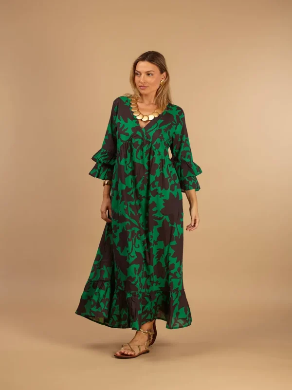 Vestito cotone lungo Jane