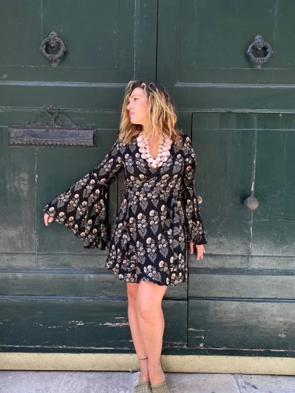 Vestito Kimono corto Margherita