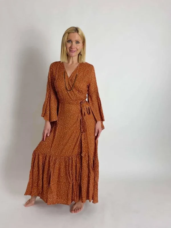 Vestito Kimono Megan Wrap