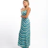 Vestito lungo boho open back Riley