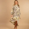 Vestito lungo chemisier rayon Sally
