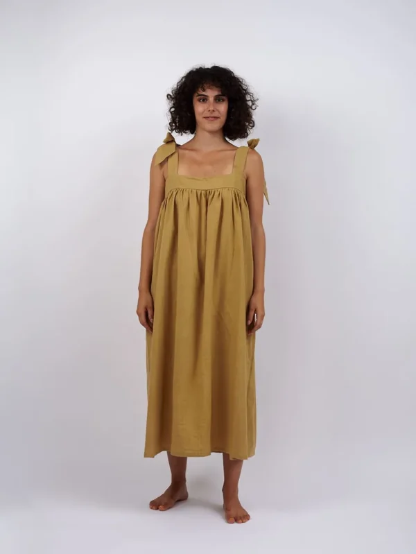 Vestito lungo cotone Vimla