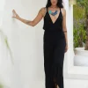 Vestito lungo open back Hannah