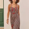 Vestito lungo seta Scarlett