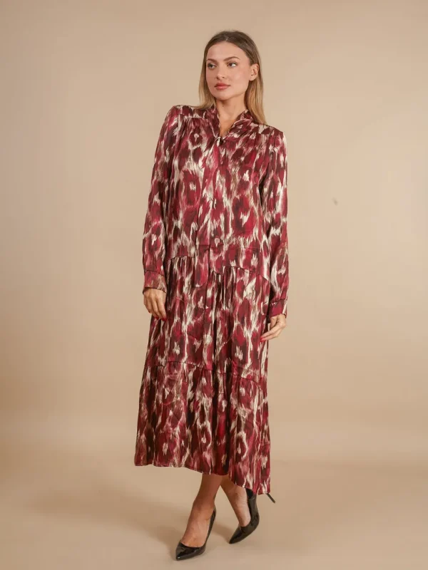 Vestito lungo viscosa Jemma