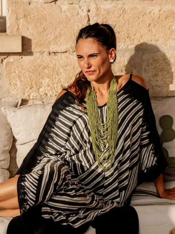 Vestito Marada oversize lungo cotone Erica