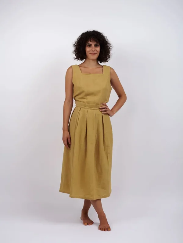 Vestito midi cotone Bhanwari