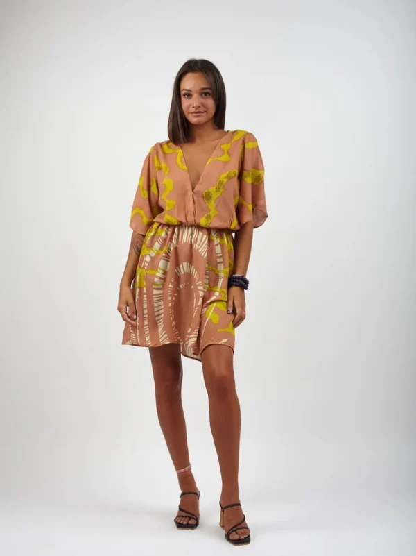 Vestito rayon corto leggero Mirka