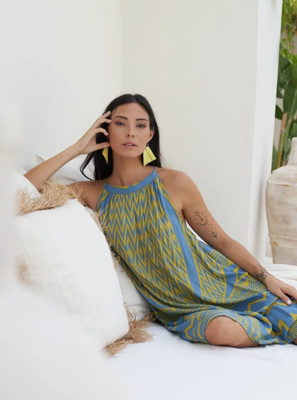 vestito_rayon_corto_maria_1.webp Vestito rayon corto Mariana