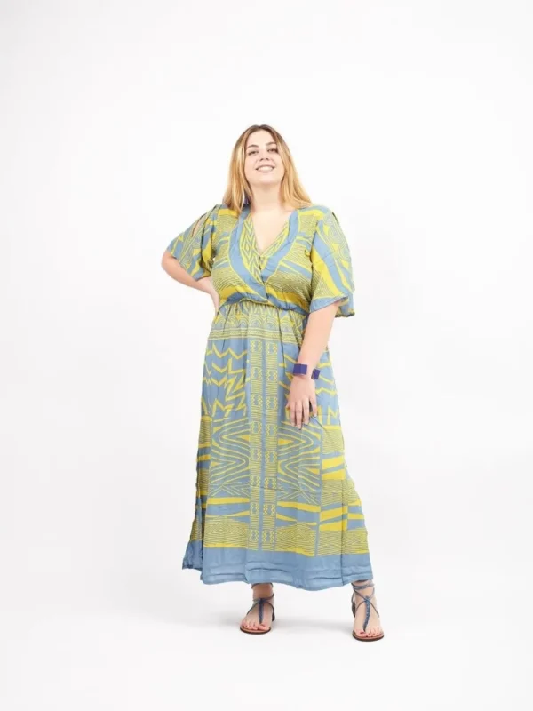Vestito rayon lungo leggero Mirka