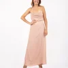 Vestito Slip rayon con spacco Priya